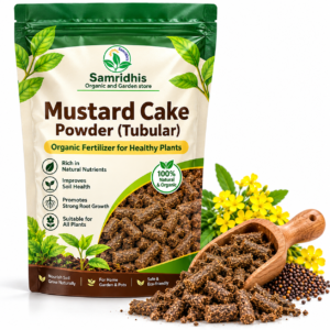 Home organic mustard cake fertilizer pouch